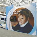 выставочный стенд, стенд для компании uranium 