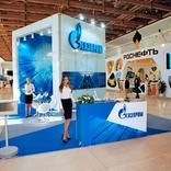 выставочный стенд, стенд для оао "газпром"