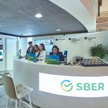 выставочный стенд, exposotion for sber