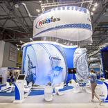 выставочный стенд, stand for russneft company