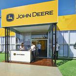 выставочный стенд, стенд для компании jonh deer