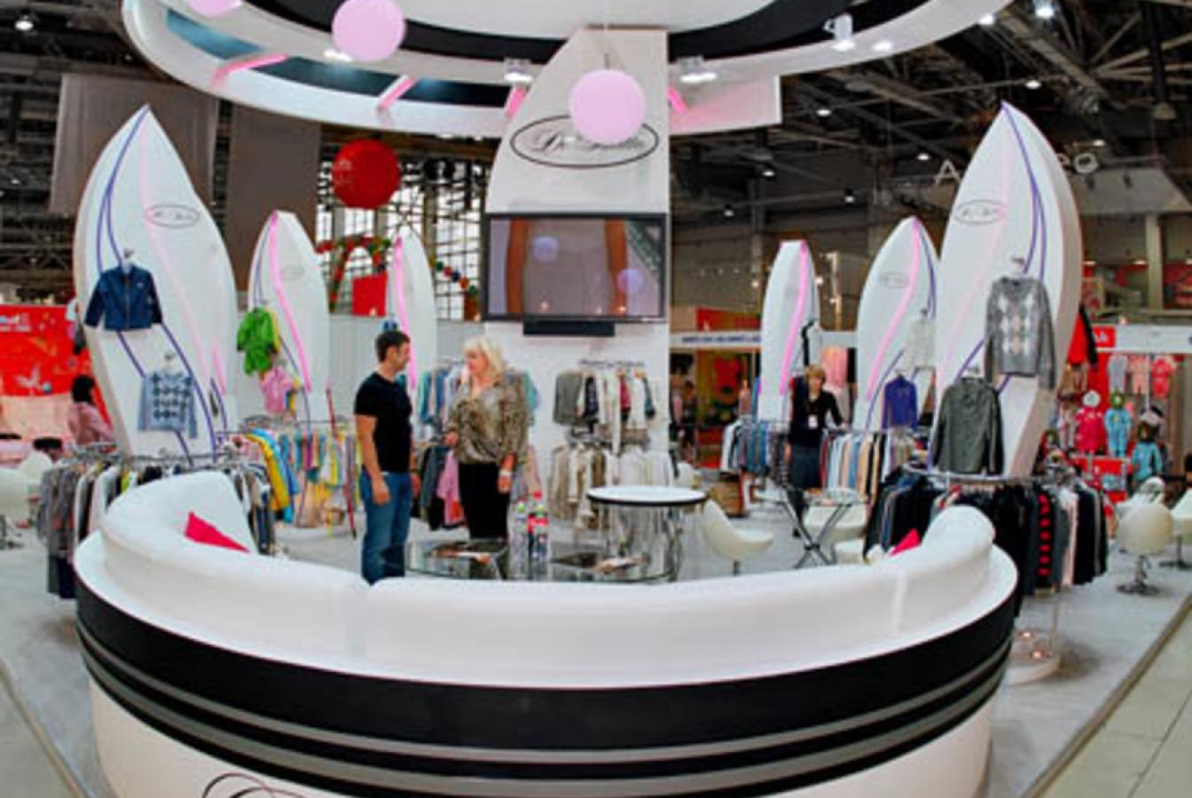 выставочный стенд, stand for de sallito company