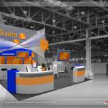 выставочный стенд, стенд для компании "технопромэкспорт"