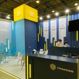 выставочный стенд, стенд для тинькофф банка