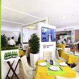 выставочный стенд, exposition and restaurant area for krasnodar region