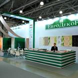 выставочный стенд, стенд для компании "евродекор"