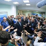 выставочный стенд, оформление торжественного открытия киринского месторождения для оао "газпром"