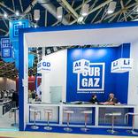 выставочный стенд, stand for surgaz company