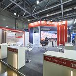 выставочный стенд, stand for rzhd logistics