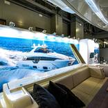 выставочный стенд, stand for premium yachts 
