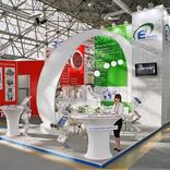 выставочный стенд, stand for e4 company
