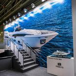 выставочный стенд, stand for premium yachts 