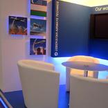 выставочный стенд, stand for uzbekistan airways technics