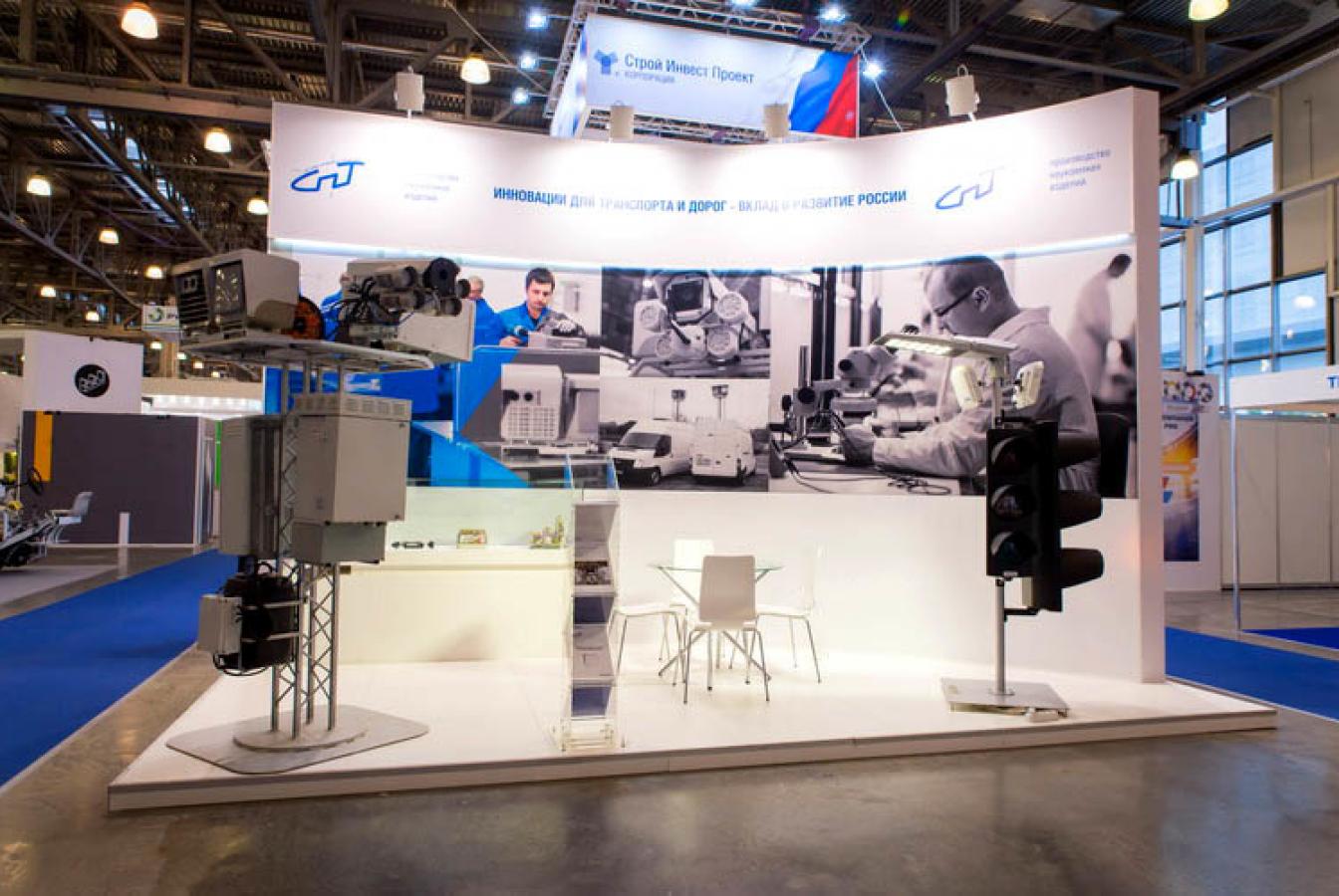 выставочный стенд, stand for stroyinvestproekt-m company