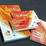 выставочный стенд, printing materials for 21st worlad petroleum congress
