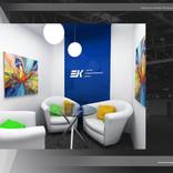 выставочный стенд, stand for ek chemikal company
