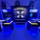 выставочный стенд, exposition for x holding for final robots fight