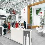 выставочный стенд,  stand for developer company center-invest