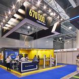 выставочный стенд, стенд для компании "деловые линии"