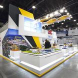 выставочный стенд, стенд для судостроительного комплекса "звезда"