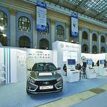 выставочный стенд, stand for glonass