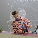 выставочный стенд, стенд для компании русагро, бренд "слово мясника"