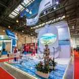 выставочный стенд, стенд для новороссийского морского порта 