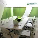 выставочный стенд, stand for sberbank of russia