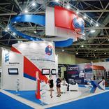 выставочный стенд, стенд для компании рмс