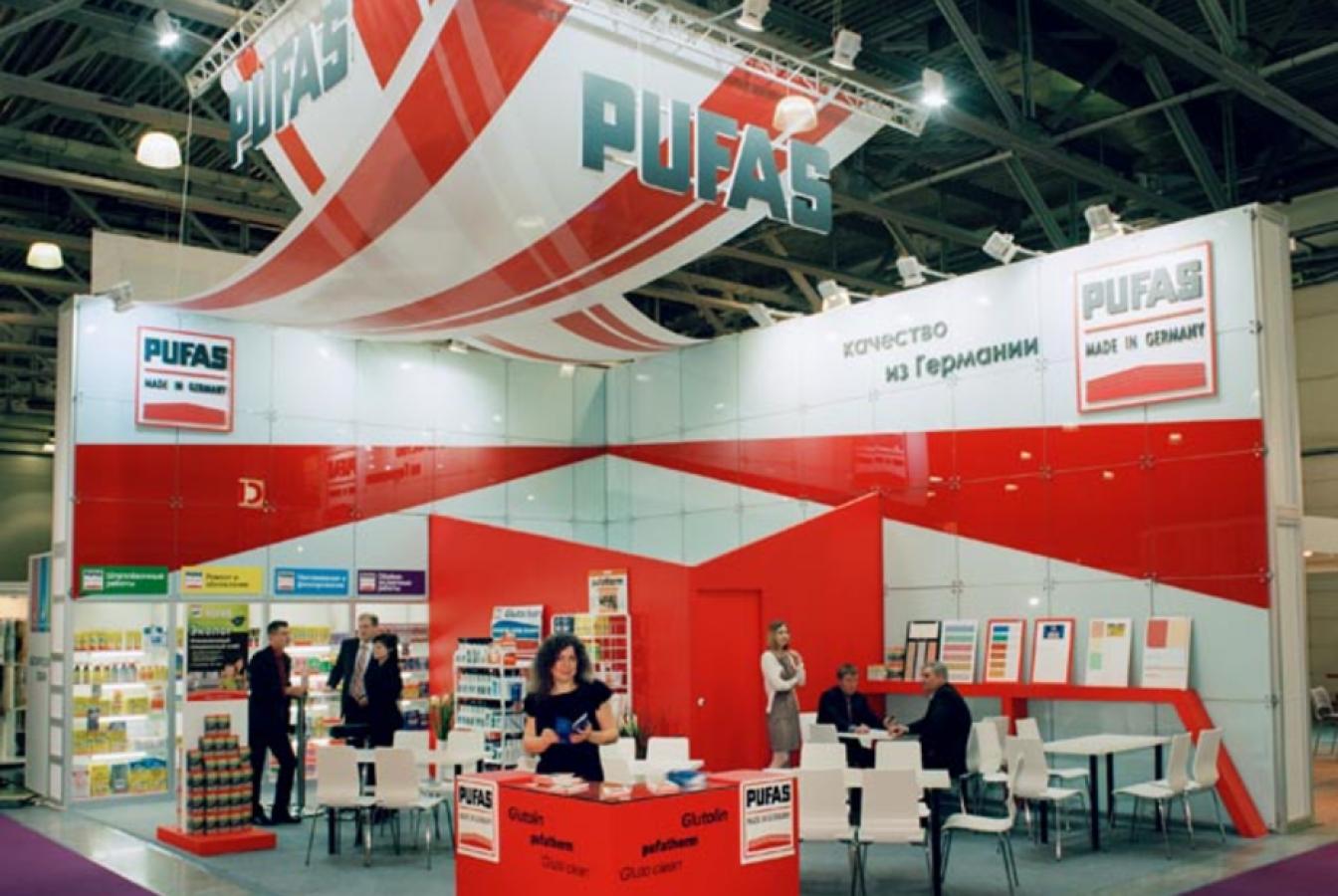 выставочный стенд, stand for pufas gmbh