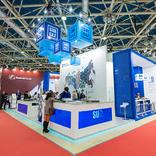 выставочный стенд, стенд для компании "сургаз"