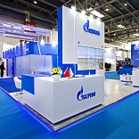 Stand for Gazprom