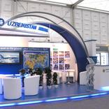 выставочный стенд, stand for uzbekistan airways technics