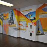 выставочный стенд, interior and meeting space decoration for rosneft oil company