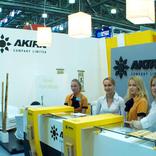 выставочный стенд, стенд для компании "акира"
