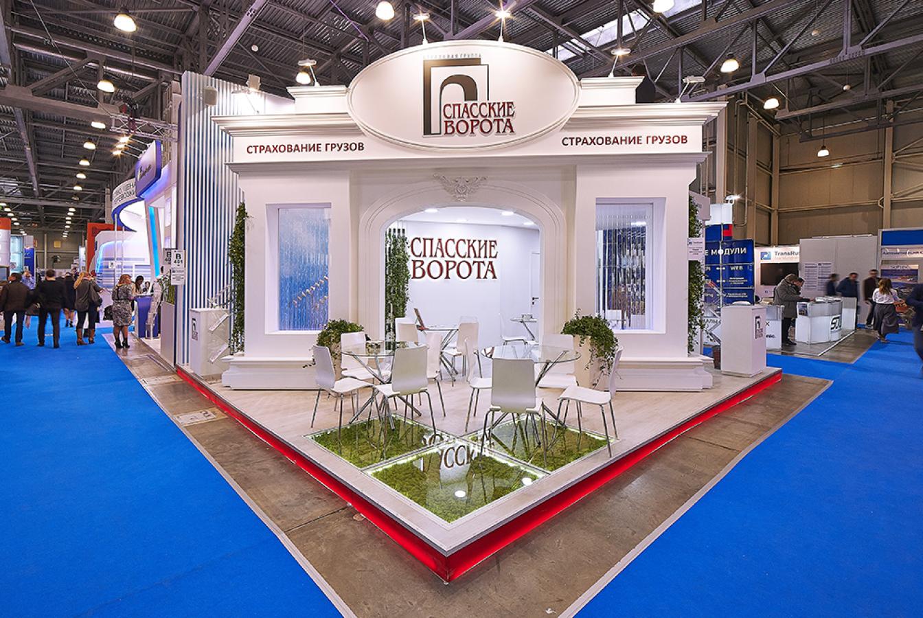 выставочный стенд, stand for spasskie vorota insurance company
