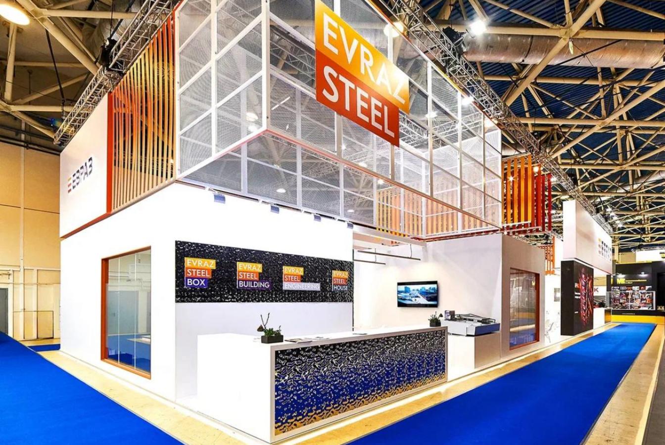 выставочный стенд, stand for evraz