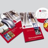 выставочный стенд, полиграфическая продукция для компании sigma lg elevators