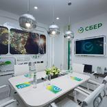 выставочный стенд, shalet for sber