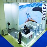 выставочный стенд, стенд для компании "татспиртпром"