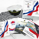 выставочный стенд, обьединенный стенд для российских кораблестроителей