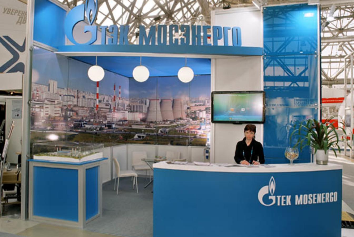 выставочный стенд, стенд для тэк "мосэнерго"