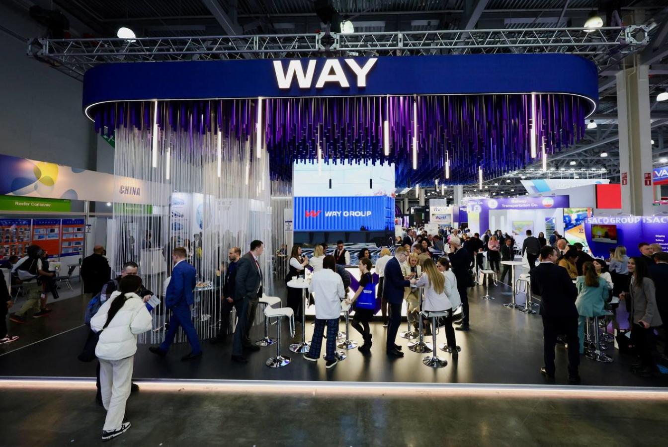 выставочный стенд, стенд для компании way 