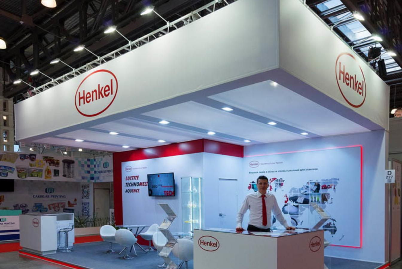 выставочный стенд, stanв for henkel company