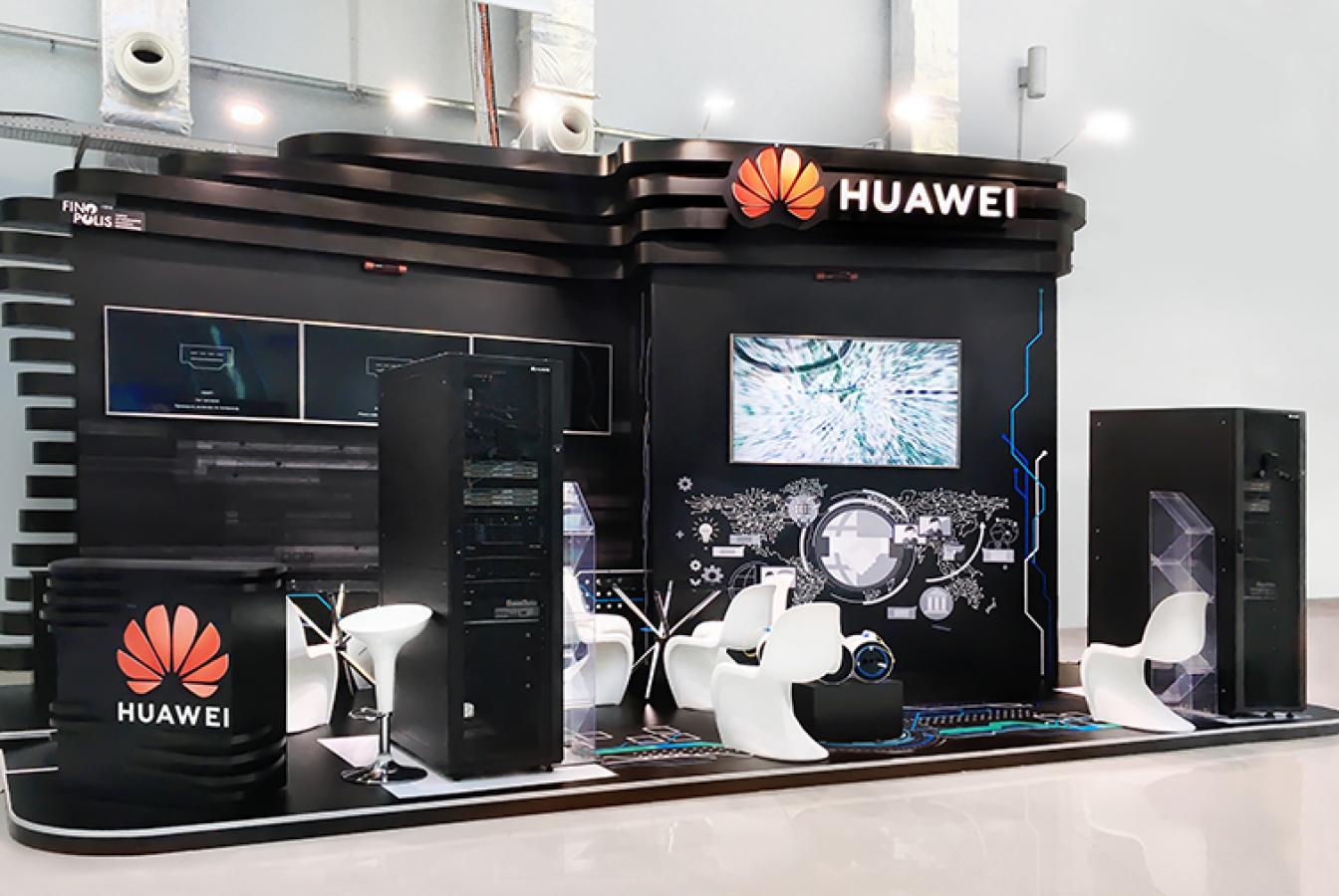 выставочный стенд, stand for huawei
