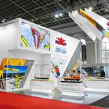 выставочный стенд, stand for zvezda shipbuilding company