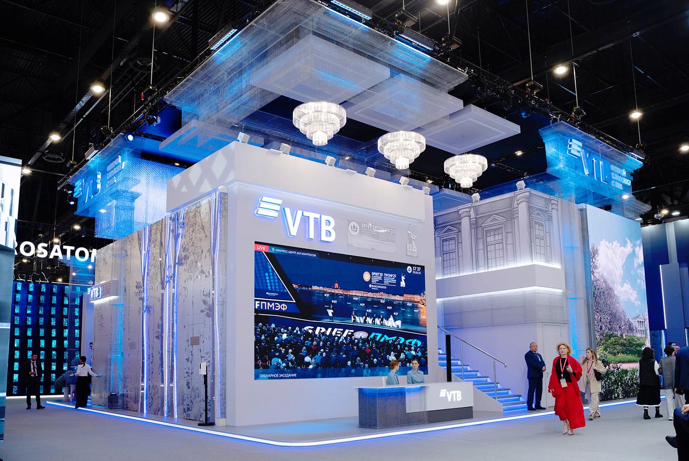 выставочный стенд, stand for vtb bank