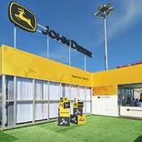 выставочный стенд, стенд для компании jonh deer