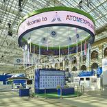 выставочный стенд, grand opening zone on atom expo