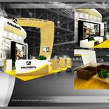 выставочный стенд, stand for bashneft company